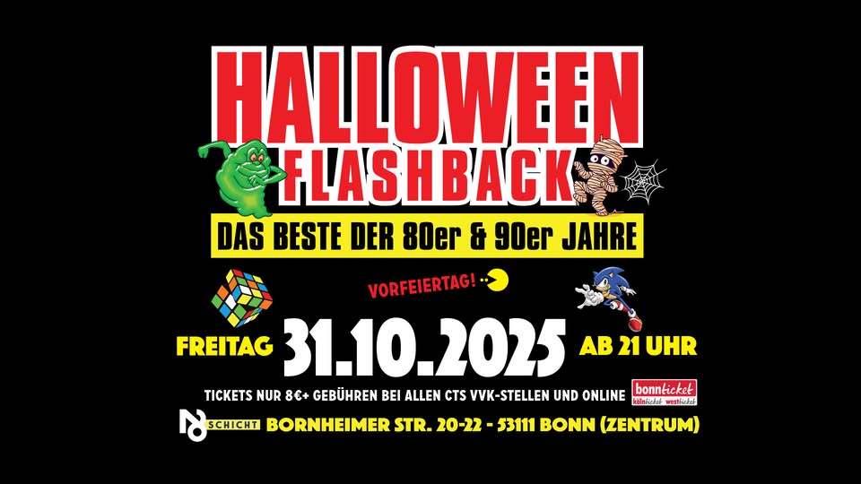 HALLOWEEN 80s90s FLASHBACK