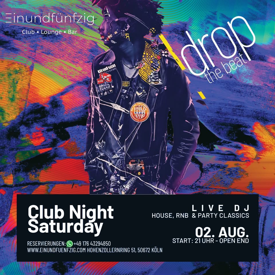 Saturday Night - Club Night 