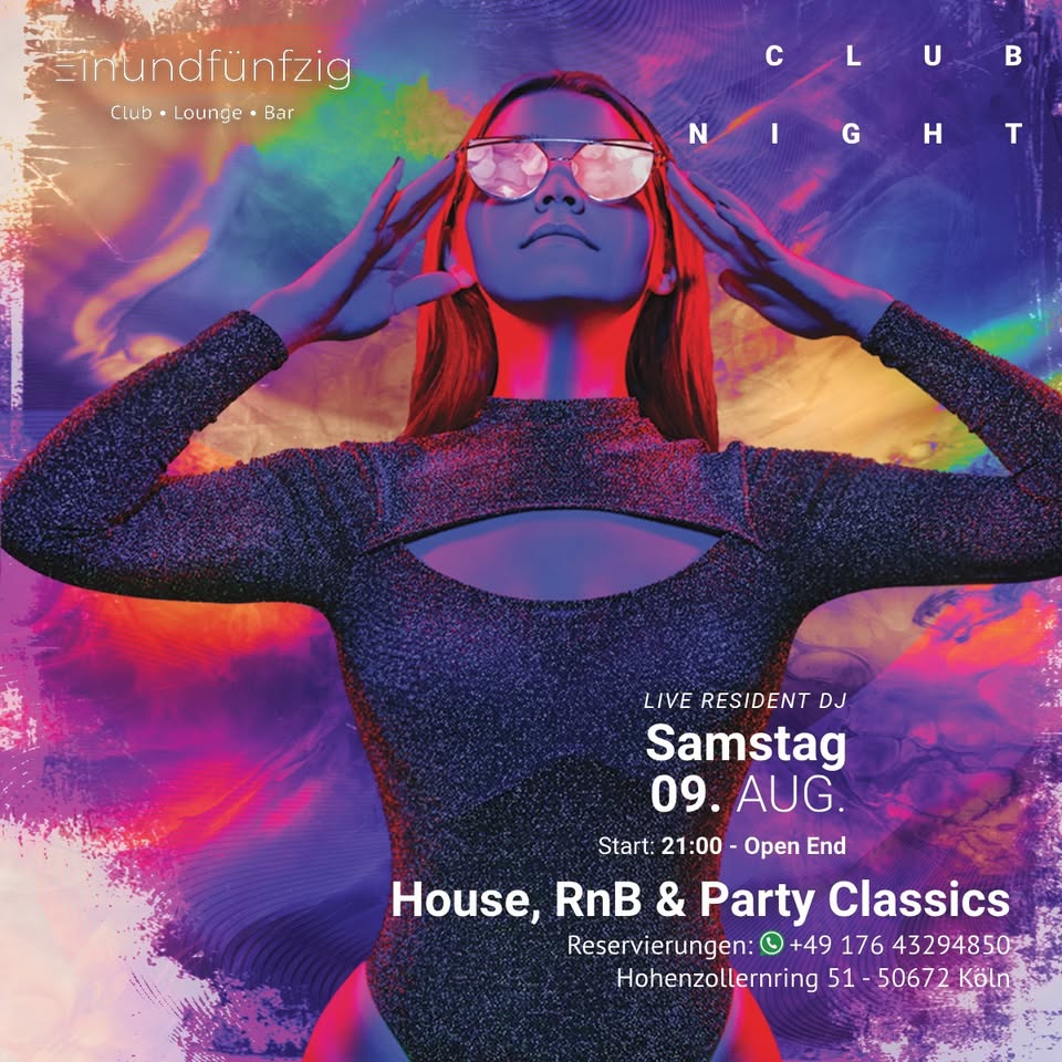 Saturday Night - Club Night 