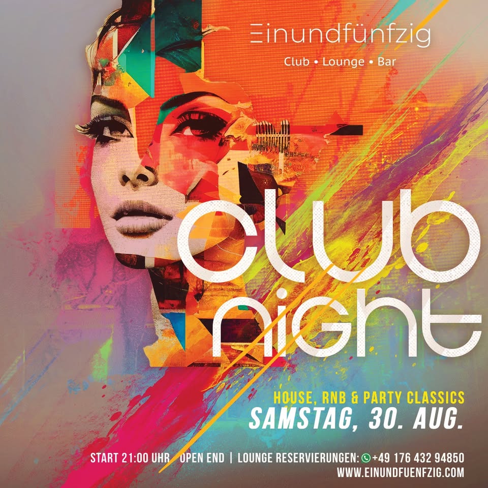 Saturday Night - Club Night 