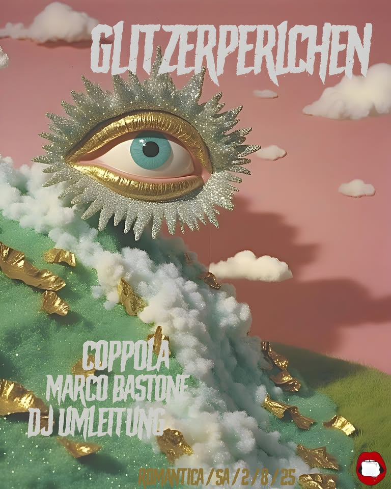 GLITZERPERLCHEN mit COPPOLA (Studio 17), DJ UMLEITUNG & MARCO BASTONE