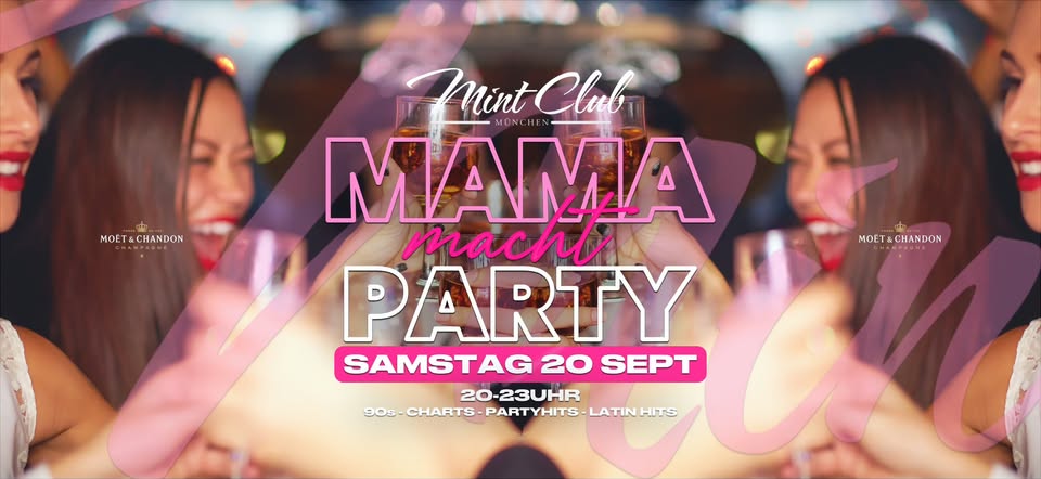 MAMA macht Party! Samstag 20 Sept 2025