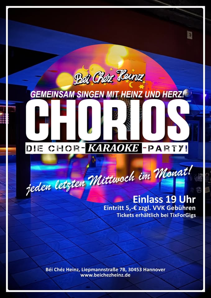 Heinz Chorios - gemeinsam singen mit Heinz und Herz