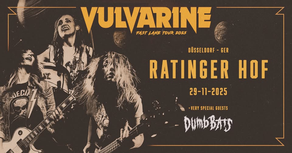 Vulvarine // Fast Lane Tour 2025 // Düsseldorf