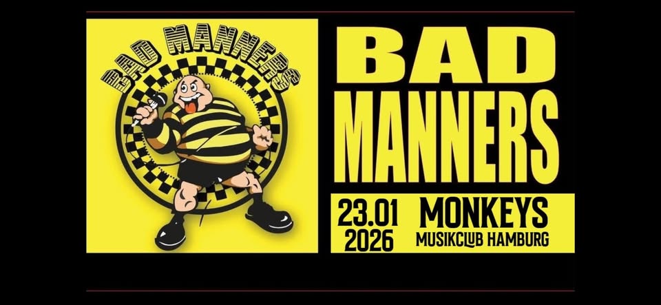 BAD MANNERS - UK live in Hamburg 
