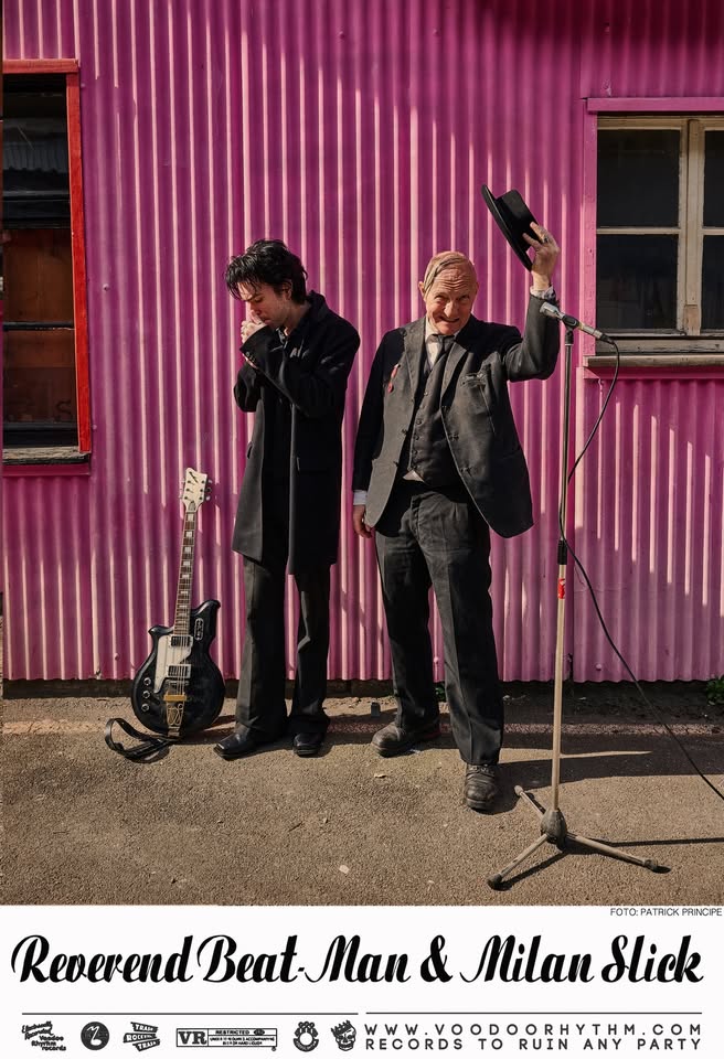 Reverend Beat-Man & Milan Slick - Hamburg / Goldener Salon / Hafenklang