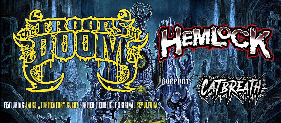 THE TROOPS OF DOOM (BR) + HEMLOCK (US) + CATBREATH // Hafenklang – Hamburg
