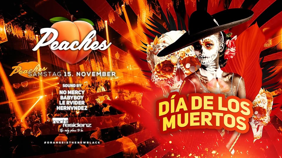 Peaches • Dia de los Muertos | Nachtresidenz Düsseldorf
