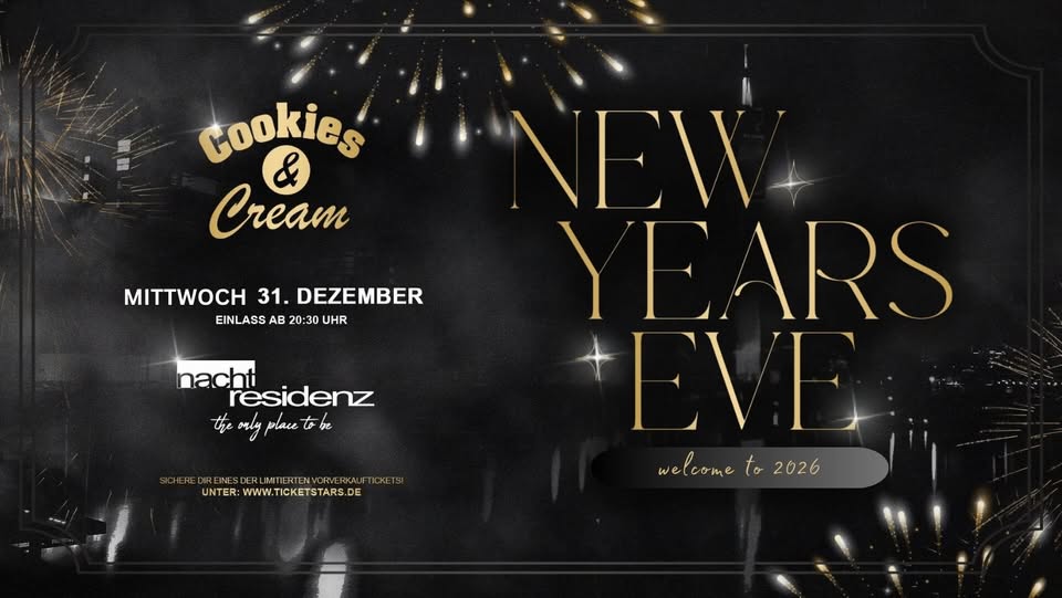 NYE - HAPPY NEW YEAR 2026