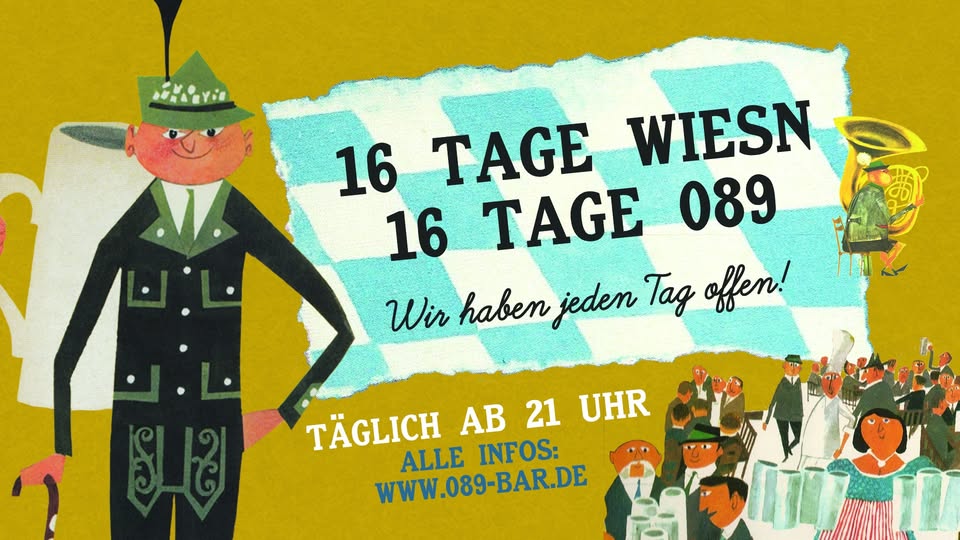 16 Tage Wiesn - 16 Tage 089 Bar