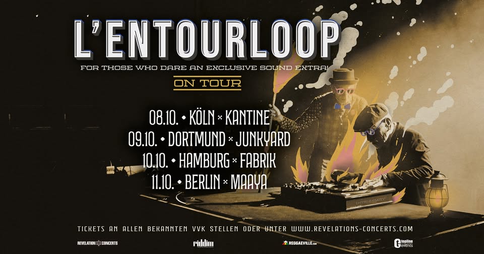 L`ENTOURLOOP am 9.10.2025 in Dortmund @ Junkyard