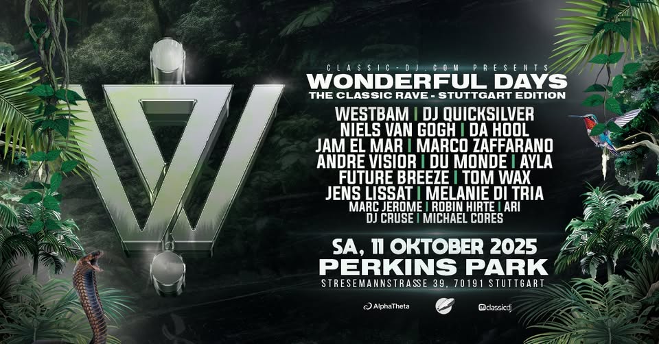 Wonderful Days - The Classic Rave: Stuttgart Edition
