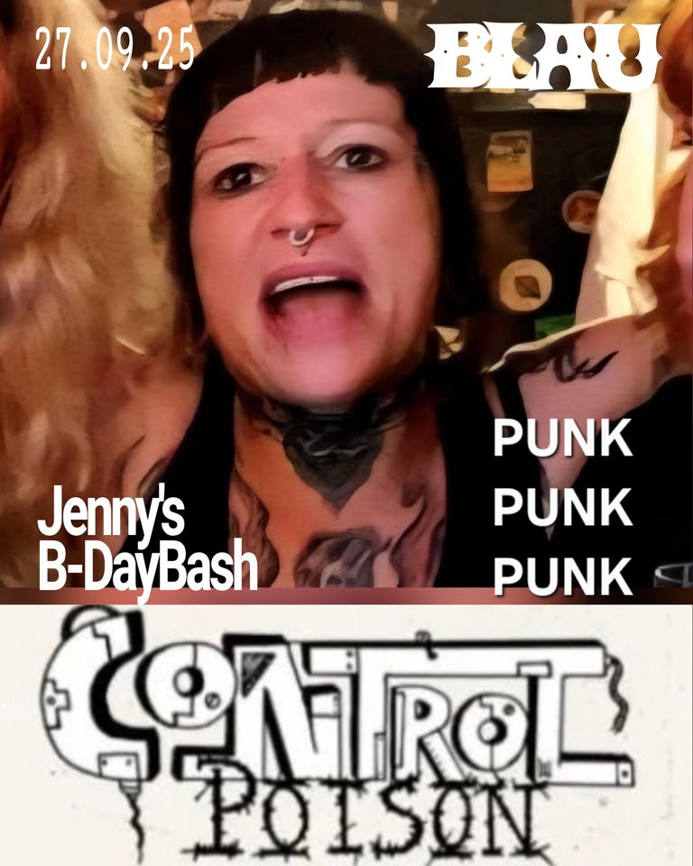 CONTROL POISON - punk, punk & punk live@BLAU
