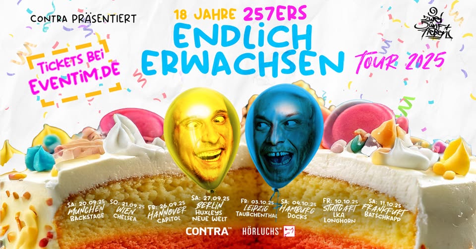 257ers // Endlich erwachsen Tour 2025 // Frankfurt