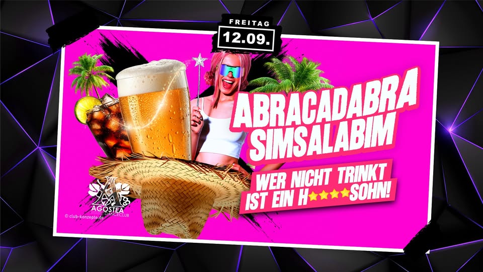 🎉ABRACADABRA – SIMSALABIM🎉