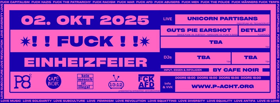 EINHEIZFEIER 2025