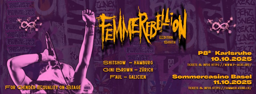 Femme Rebellion -Edition South-FOR GENDER EQUALITY ON STAGE