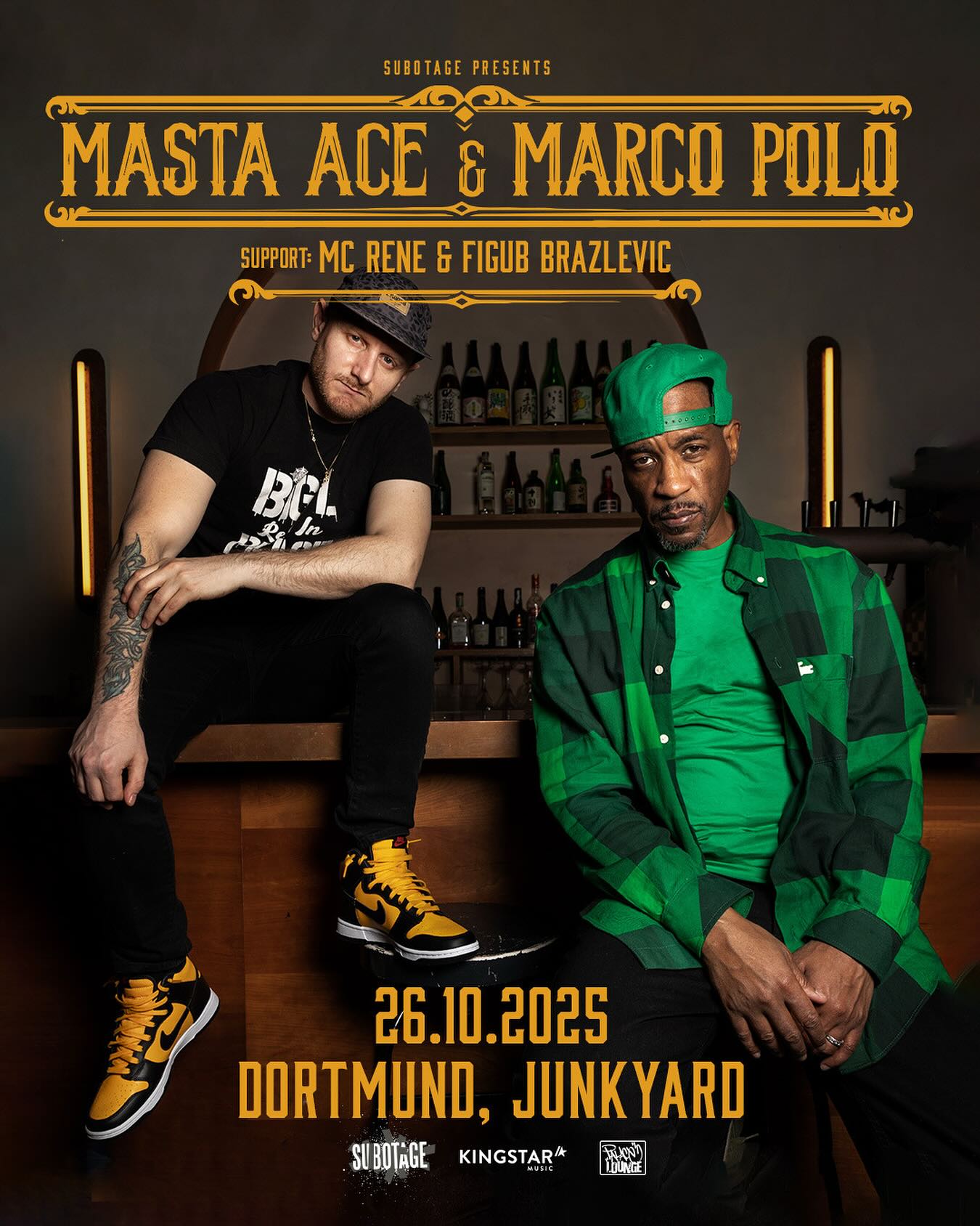 Masta Ace & Marco Polo with MC Rene & Figub Brazlevič
