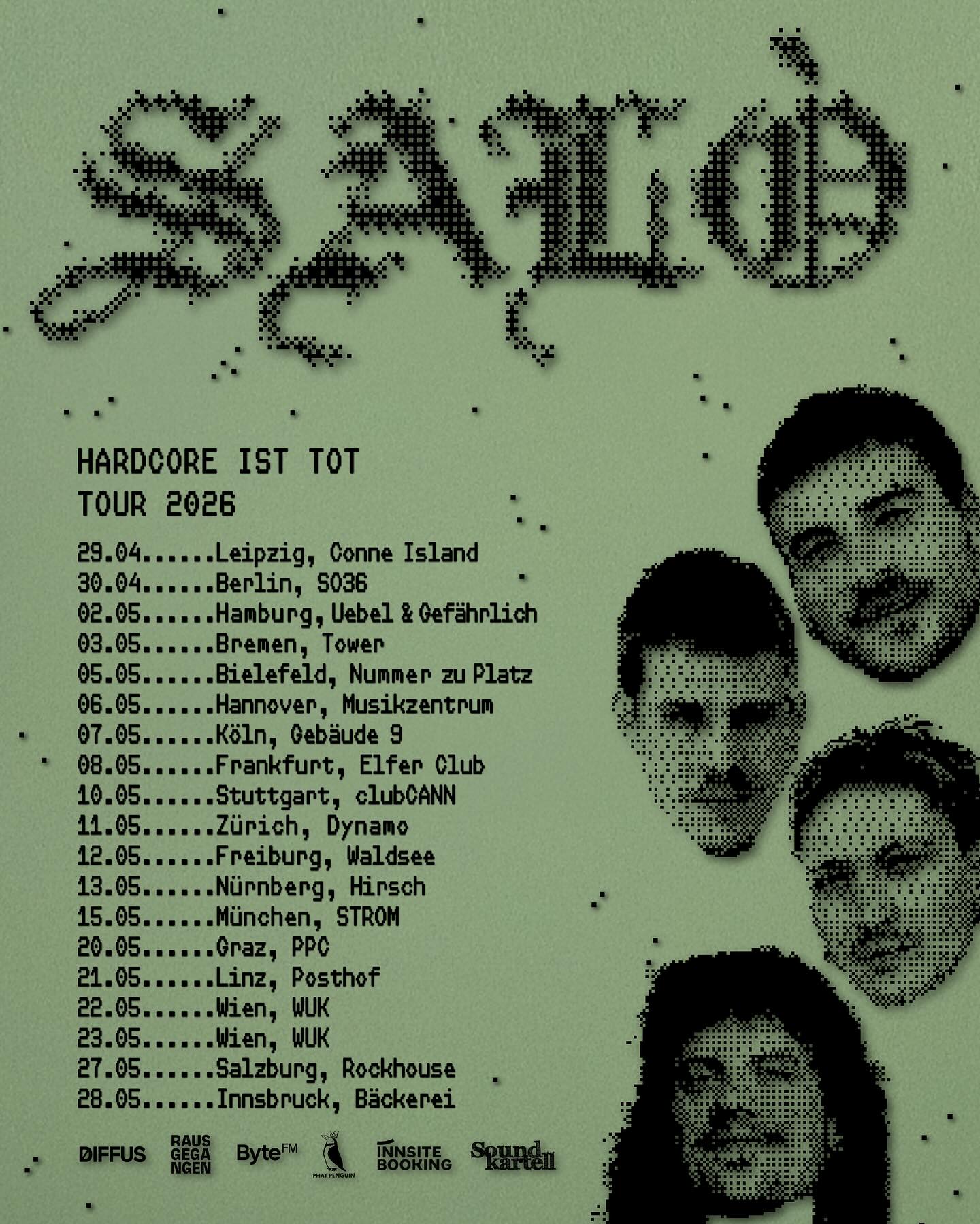 Hardcore ist tot Tour 2026