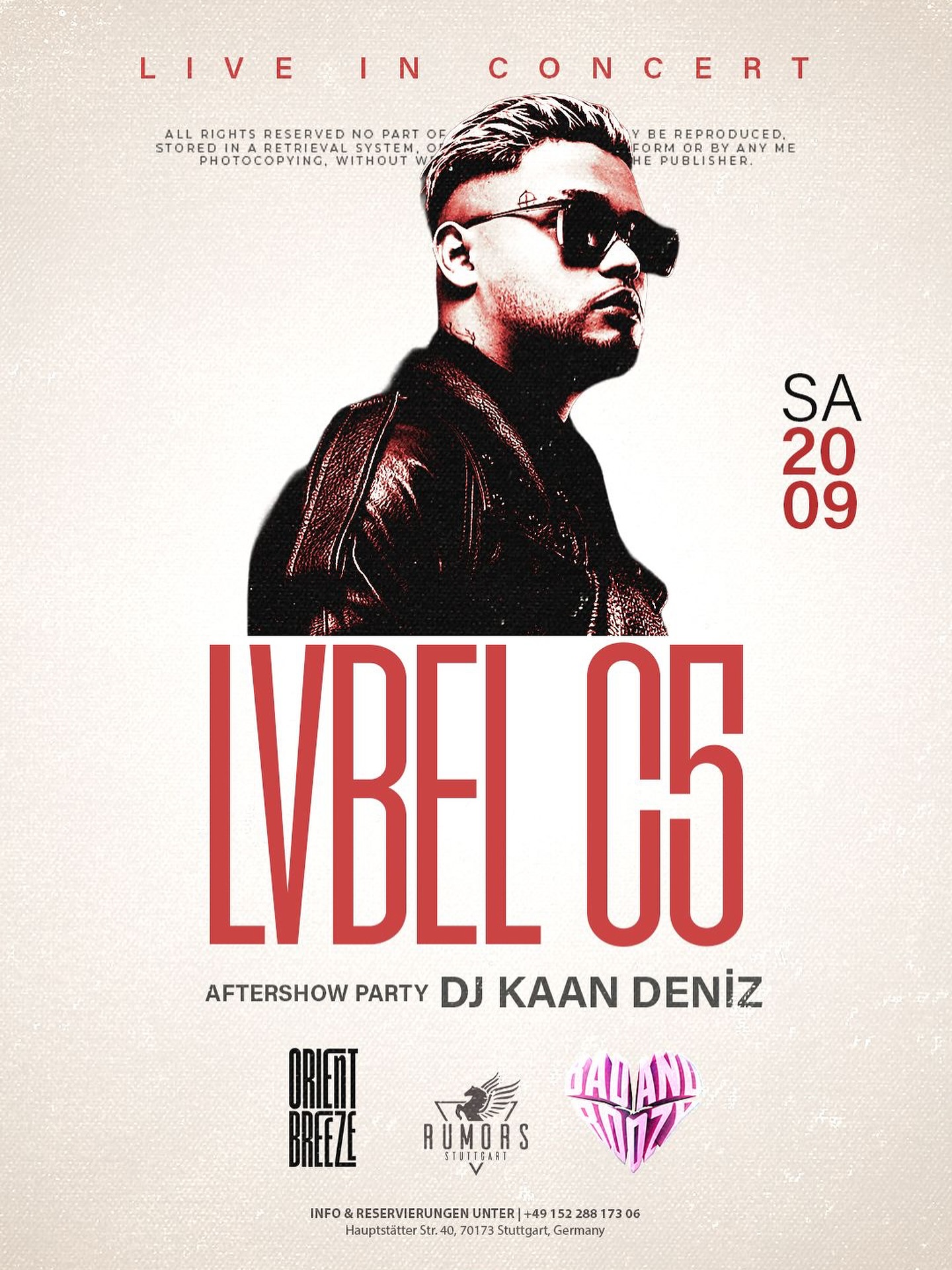 LVBEL C5 Aftershow Party with DJ Kaan Deniz