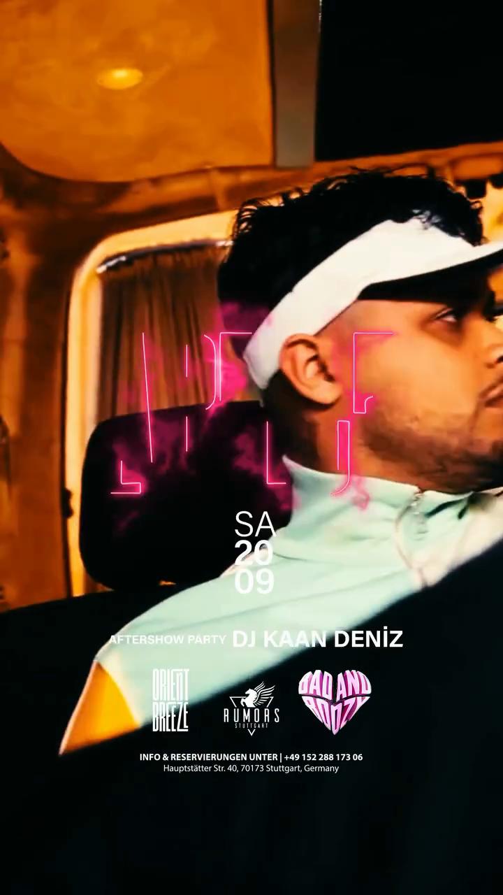 DJ Kaan Deniz Aftershow Party