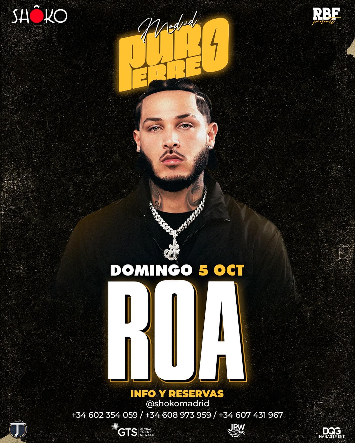 ROA at Shoko Madrid