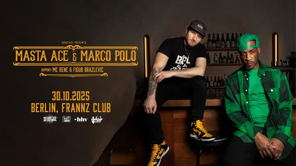 MASTA ACE & MARCO POLO  | Berlin