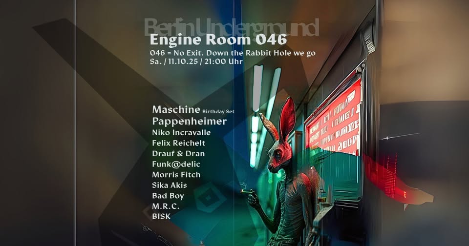 Engine Room 046 / Berlin Unserground