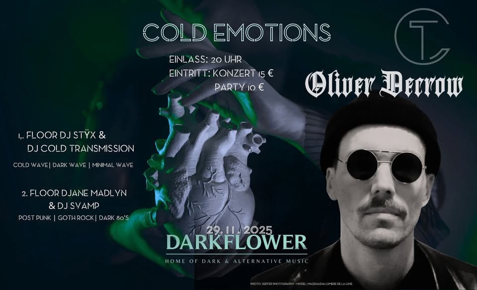 Cold Emotions Vol. 3 LIVE: OLIVER DECROW