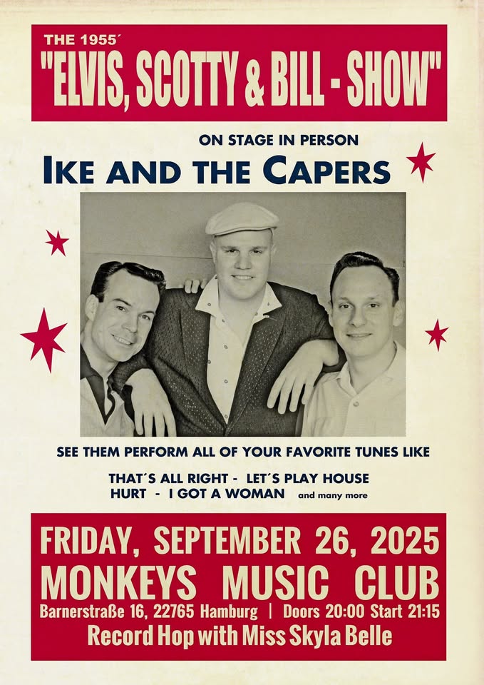 Ike and the Capers - Live im Monkeys Music Club Hamburg 