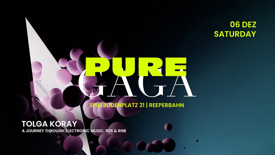  PURE GAGA | SA 06 | DEZEMBER