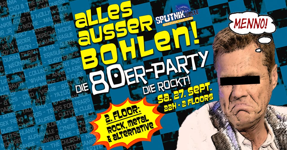 "Alles außer Bohlen!" Die 80er-Party die rockt!