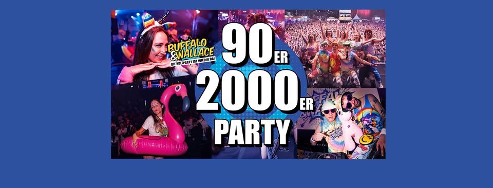 90er&2000er Party mit Buffalo&Wallace | Batschkapp Frankfurt