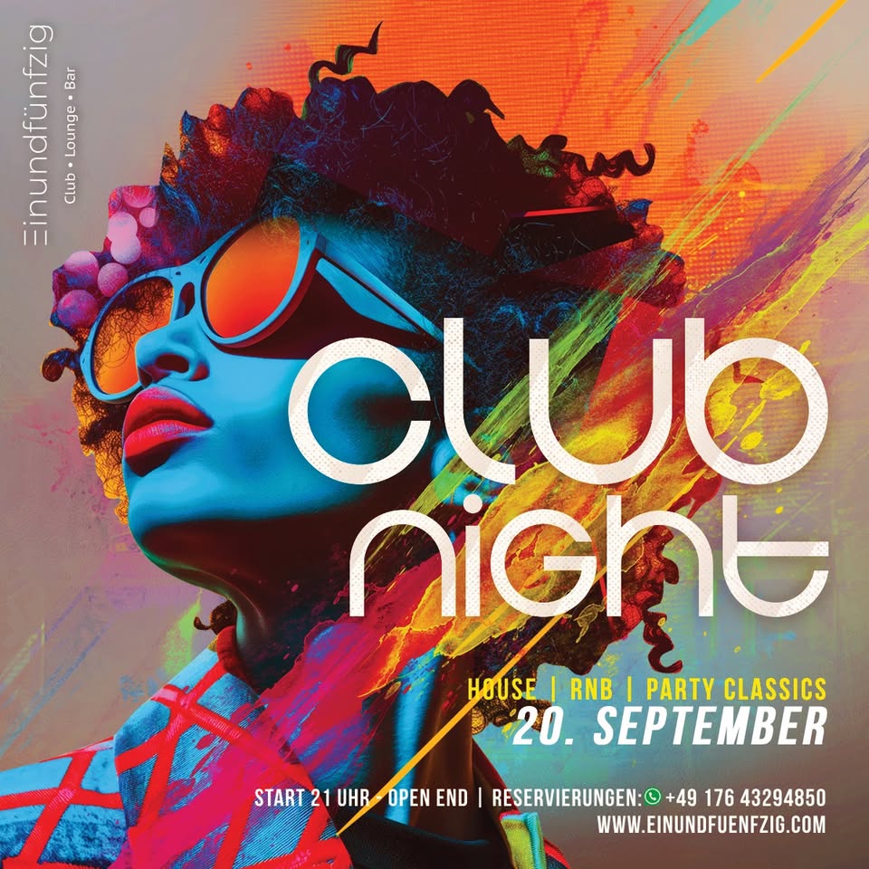 Saturday Night - Club Night 
