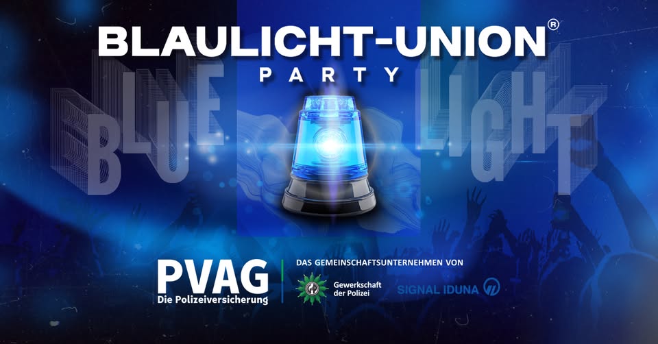 Blaulicht-Union Party - Mainz