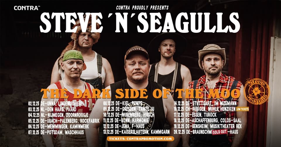 Steven'n'Seagulls // The Dark Side Of The Moo // Essen