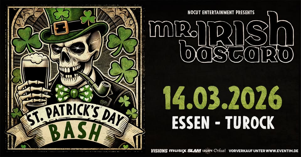 Mr. Irish Bastard - St. Patrick's Day Bash 2026 - Essen
