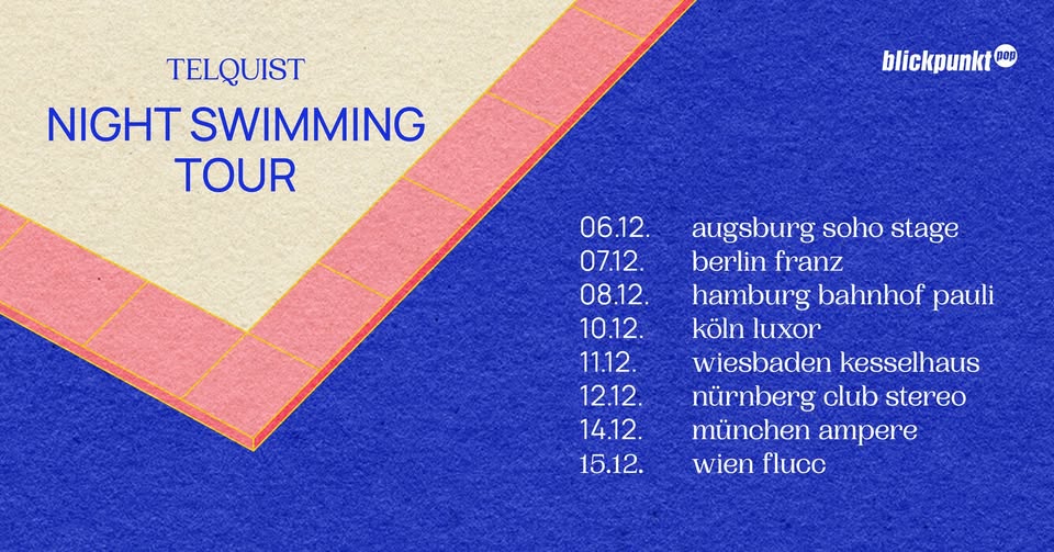 Telquist - Night Swimming Tour 2025