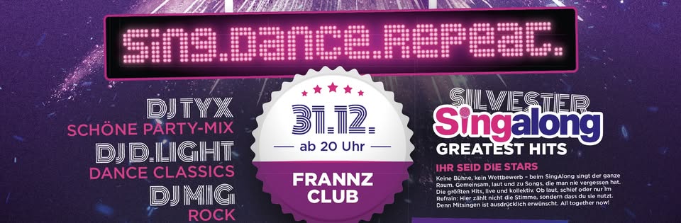 Die Schöne Silvesterparty am 31.12.2025