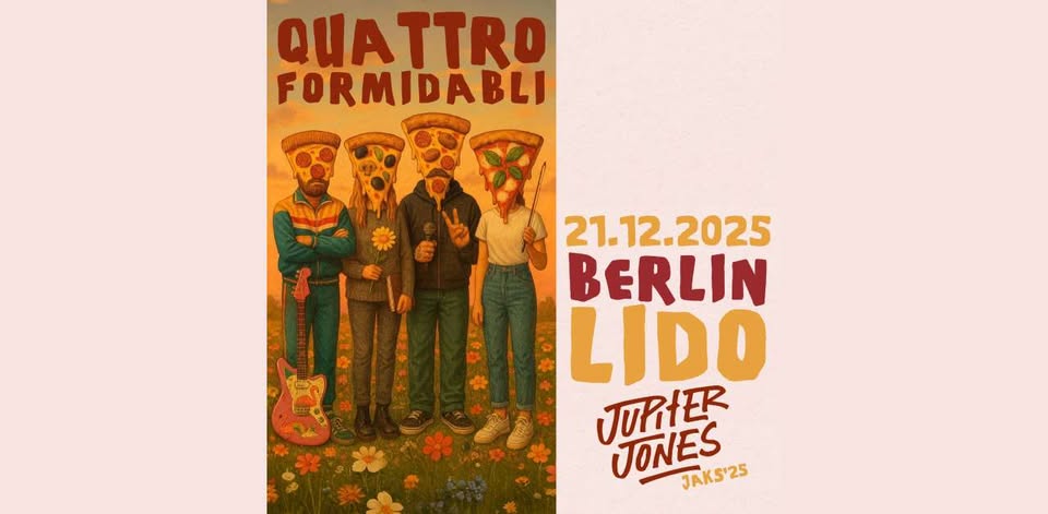 Jupiter Jones x Jahresabschlusskonzert x Berlin x LIDO