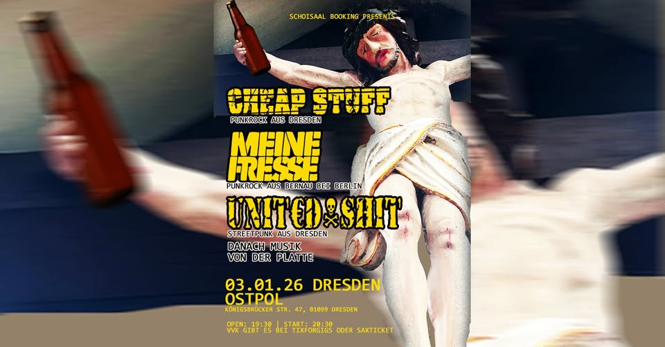  Noijahr-Start #3: Cheap Stuff,Meine Fresse,United Shit 