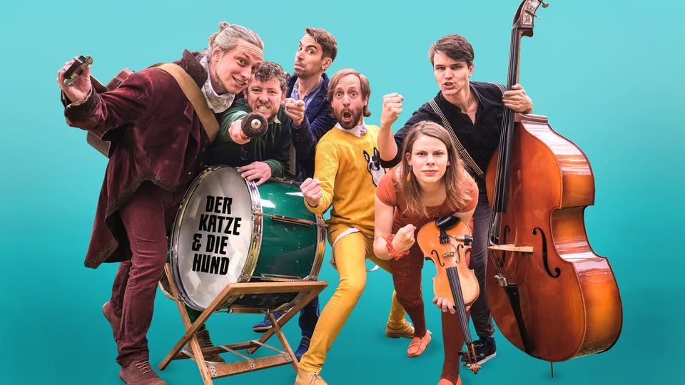 der Katze & die Hund – Powerpolka, Disko-Folk, Latin-Vibes und NDW-Anarchie