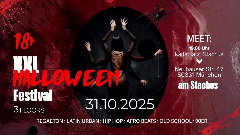  HALLOWEEN All AREA FESTIVAL – LATIN & REGGAETON - HIP HOP -OLDSCHOOL - AFRO -90´S