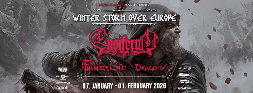 Ensiferum – Winter Storm Over Europe 2026 • Heidelberg