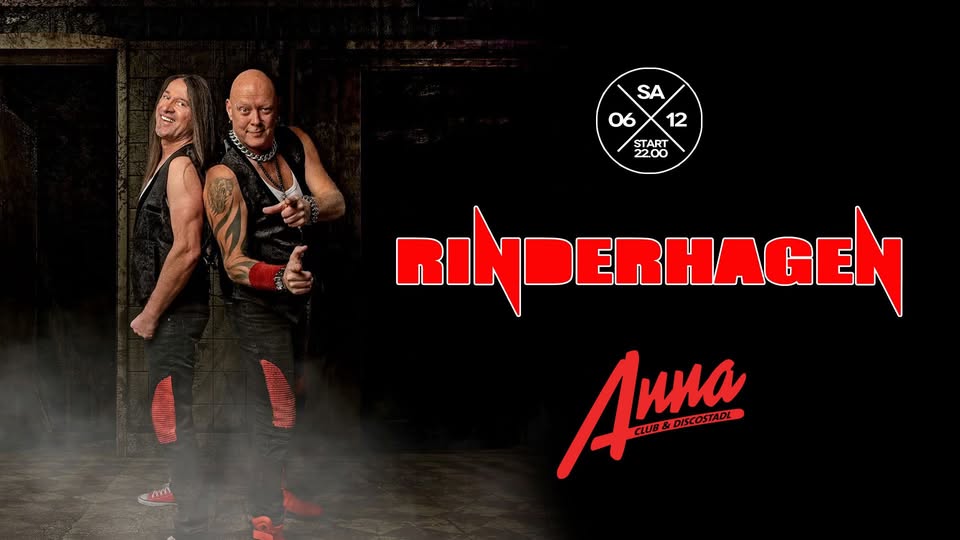 RINDERHAGEN - Live in der Anna