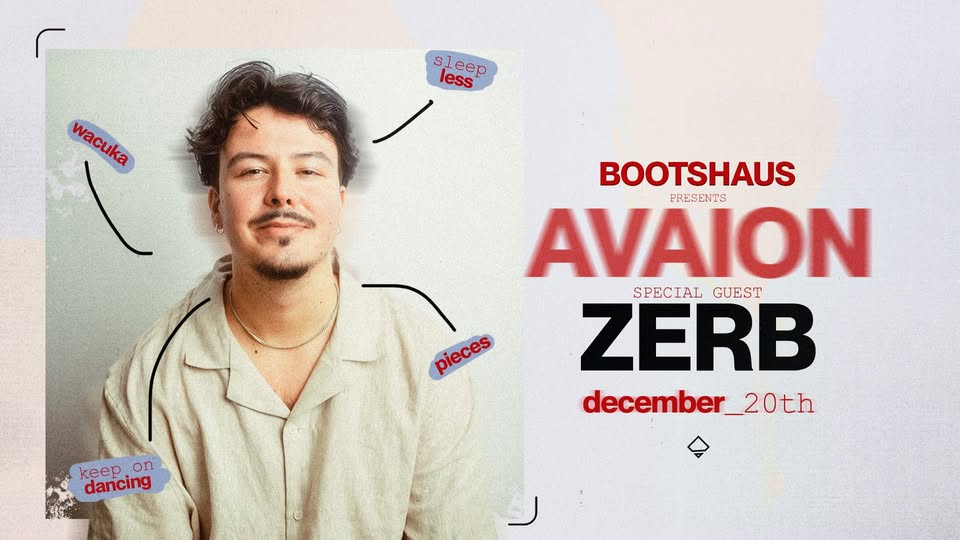 Bootshaus pres. AVAION - in the middle - / ZERB