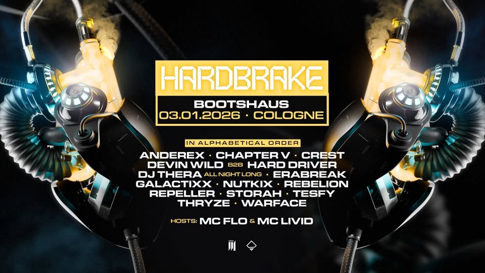 HARDBRAKE pres. REBELION, WARFACE, DEVIN WILD b2b HARD DRIVER and many more