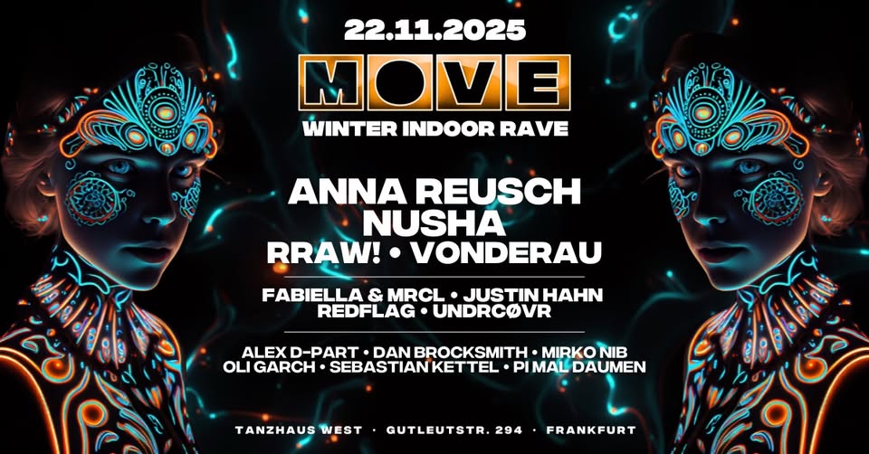 MOVE 22.11.2025 Tanzhaus West / Winter Indoor Rave