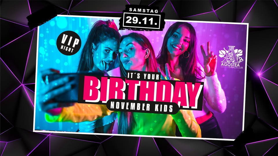Its your Birthday - 🎉 BIRTHDAY VIP NIGHT