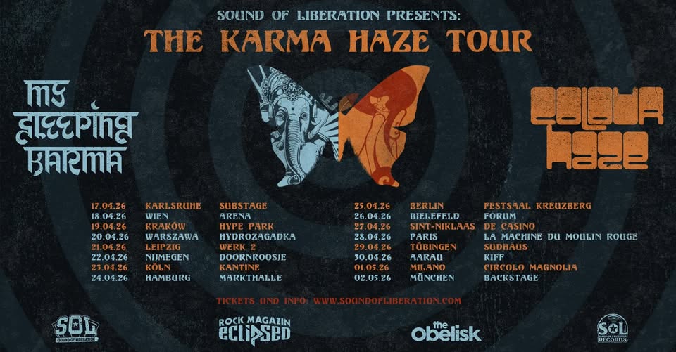 MY SLEEPING KARMA | COLOUR HAZE | Karlsruhe